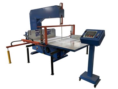 automatic vertical cutting machine for kitchen sponge scouring pad